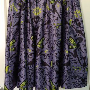 Lindy Bop Marnie Halloween Swing Skirt Gothic